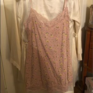 Bozzolo Flowered Cami with Lace